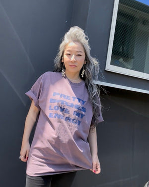 スモーキーメッセージTシャツ