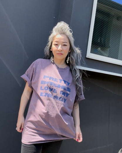 スモーキーメッセージTシャツ