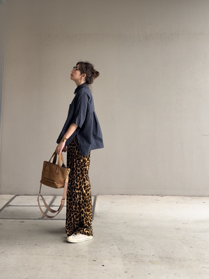 cropped relax shirt refine