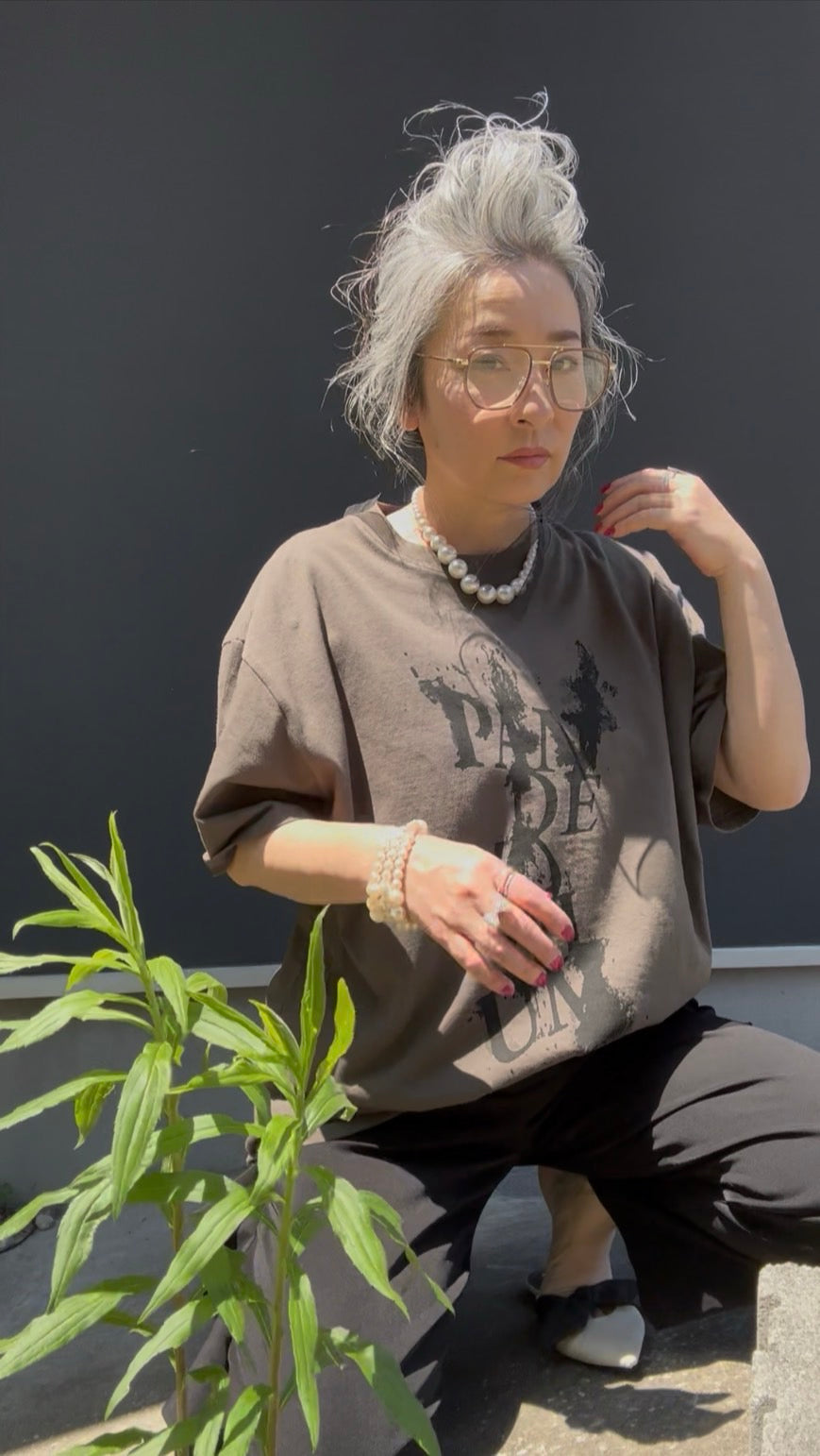 ソフトエッジ グラフィックTシャツ
