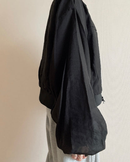 シアーポンチブルゾン