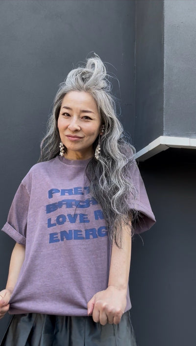 スモーキーメッセージTシャツ