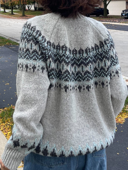 Azzurroノルディックニット