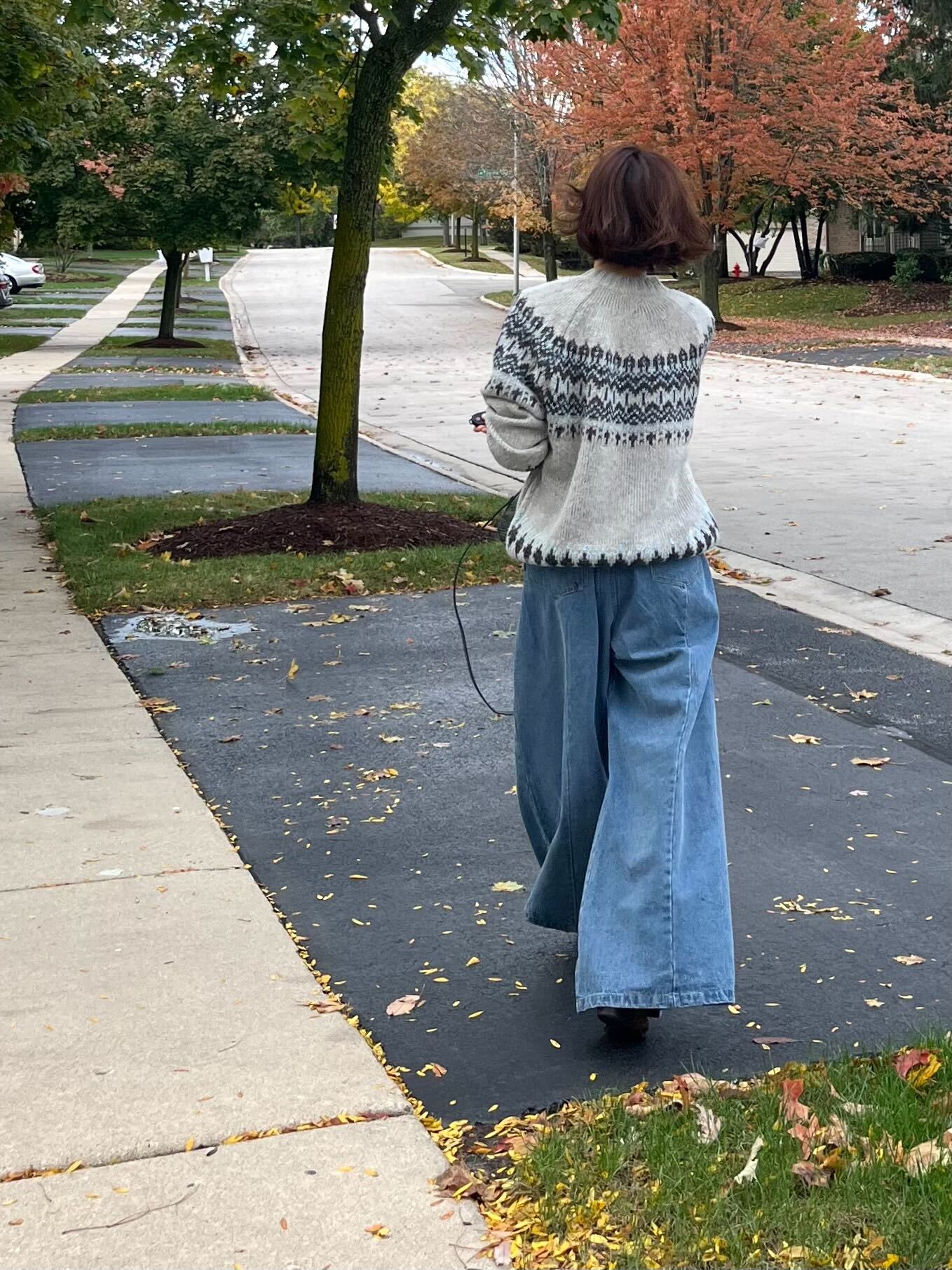 Azzurroノルディックニット