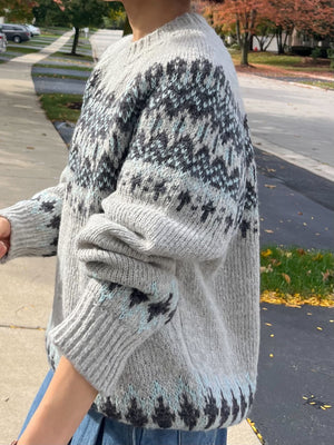 Azzurroノルディックニット