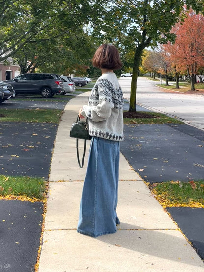 Azzurroノルディックニット