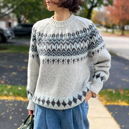 Azzurroノルディックニット