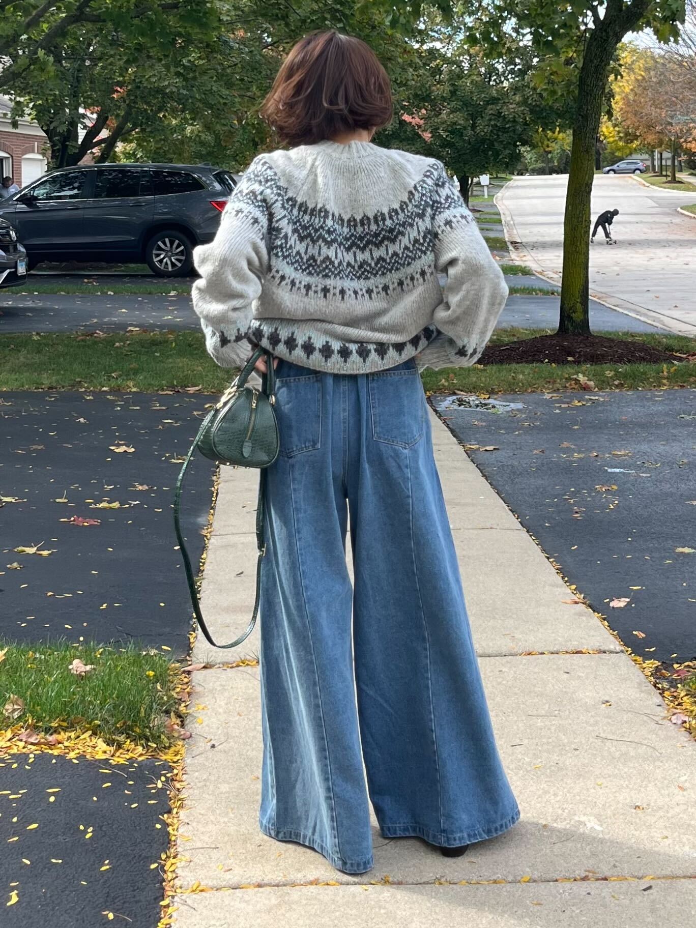 Azzurroノルディックニット