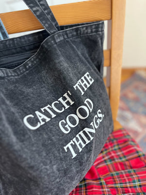 ロゴデニムトート