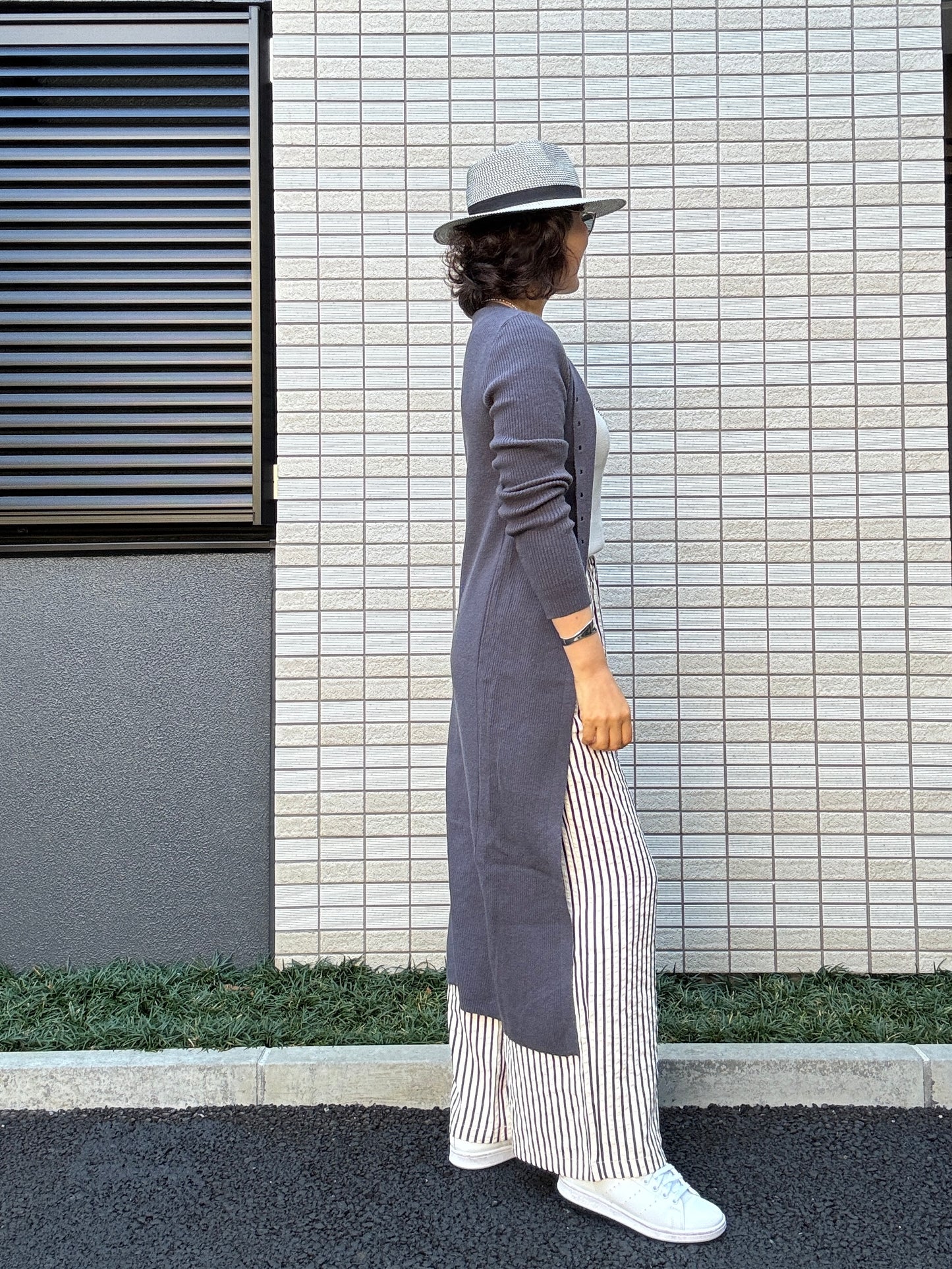 ロングカーディガン