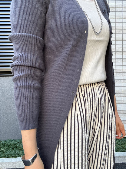 ロングカーディガン