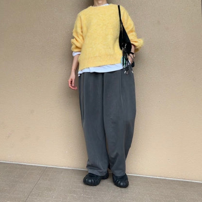 ふわふわニットプルオーバー