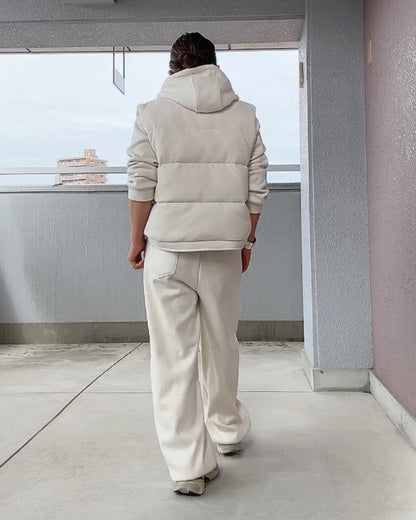 スウェットスリーピースセットアップ