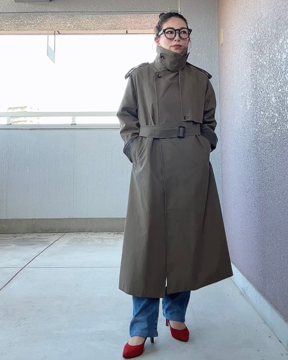 ロングトレンチコート