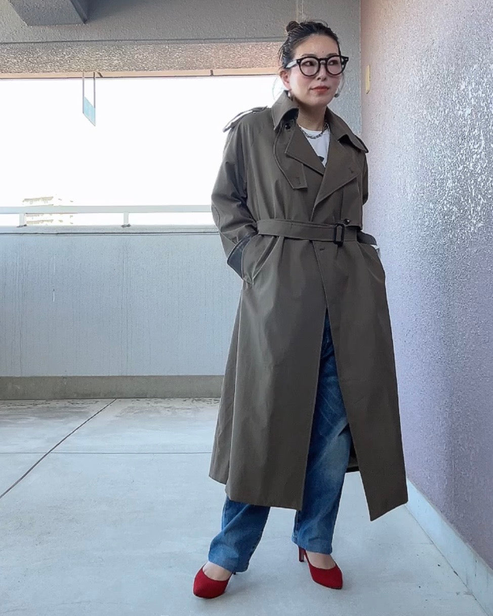 ロングトレンチコート