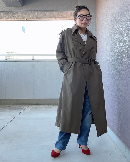ロングトレンチコート