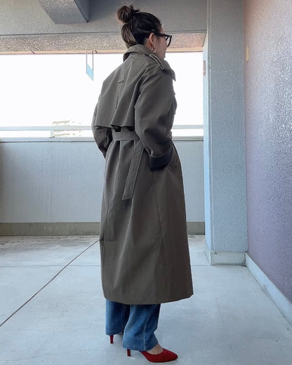ロングトレンチコート