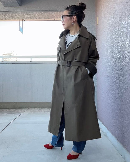ロングトレンチコート
