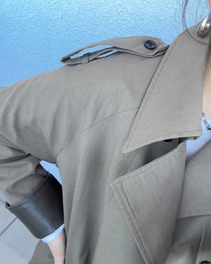 ロングトレンチコート