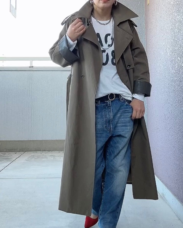 ロングトレンチコート