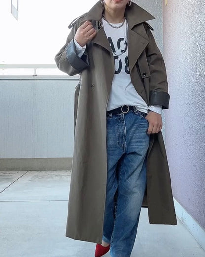 ロングトレンチコート
