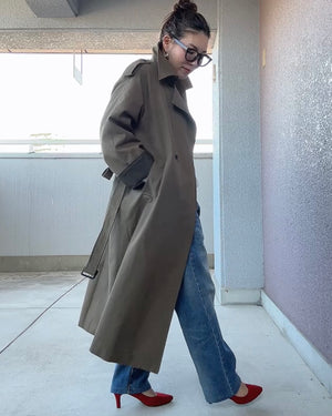 ロングトレンチコート