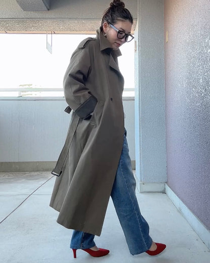 ロングトレンチコート