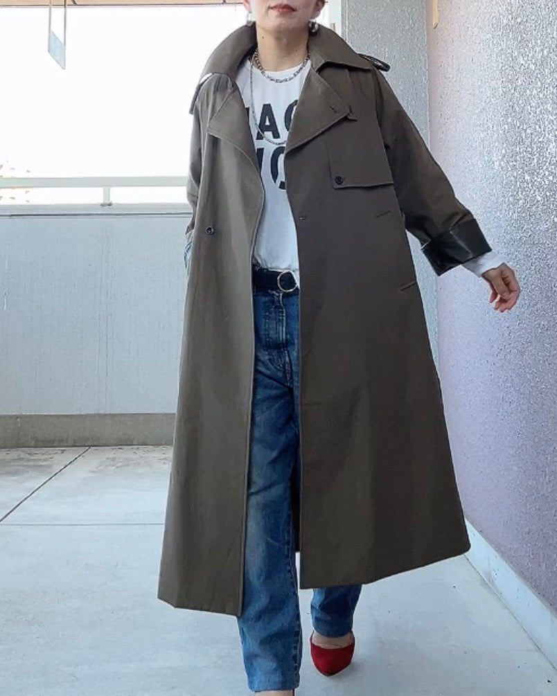 ロングトレンチコート