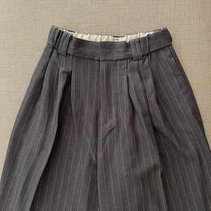 杢ストライプタックパンツ