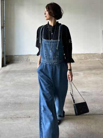 デニムサロペット – &DROBE (アンドローブ)