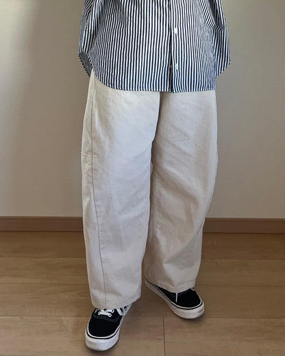 コットンカーブパンツ