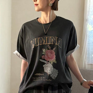 ローズ×ハンド ヴィンテージアートTEE（３色）
