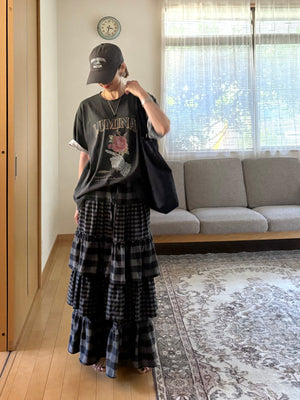ローズ×ハンド ヴィンテージアートTEE（３色）