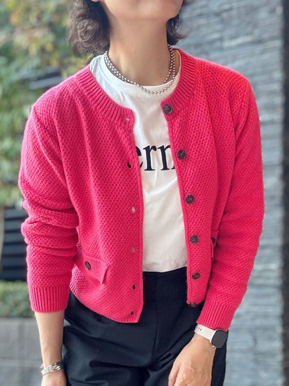 カシミヤフィオナニットカーディガン