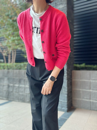 カシミヤフィオナニットカーディガン