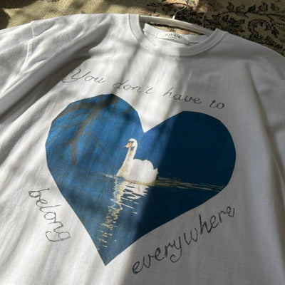 スワンTシャツ