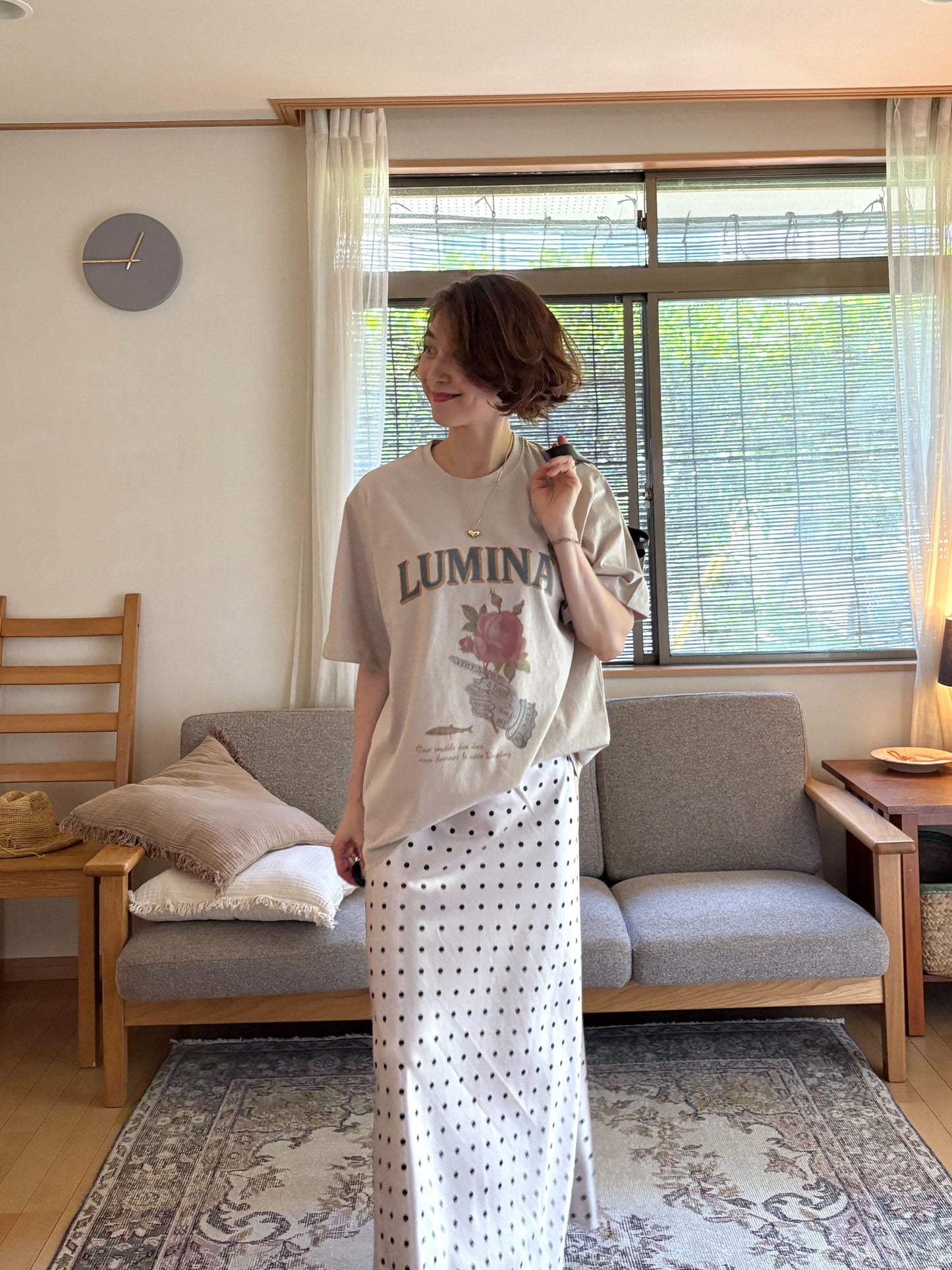 ローズ×ハンド ヴィンテージアートTEE（３色）