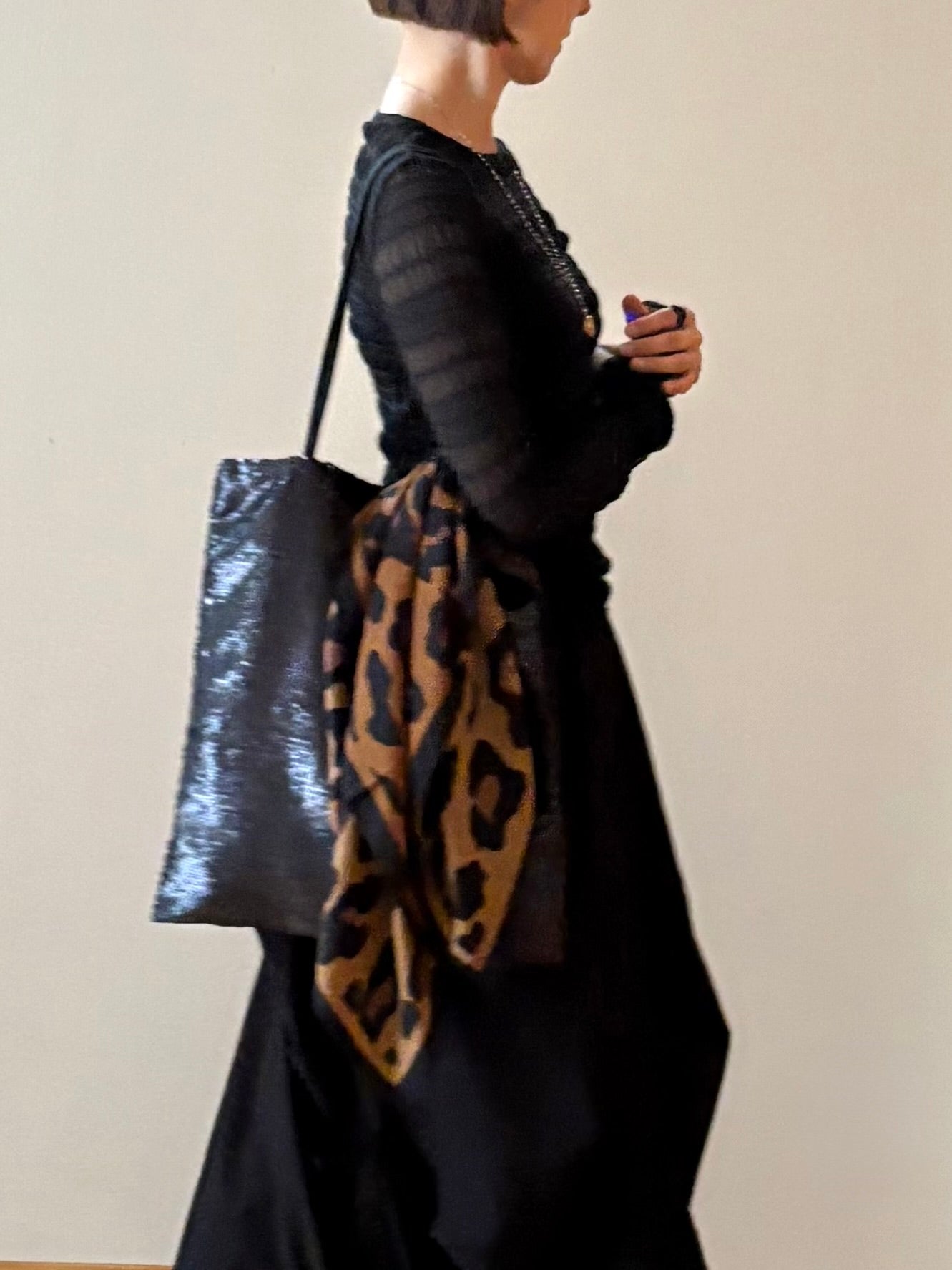 シャーリングシアーカットソー