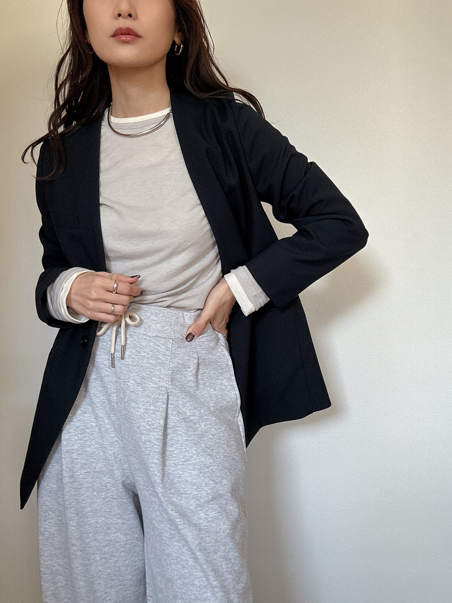 テンセルウールカットソー