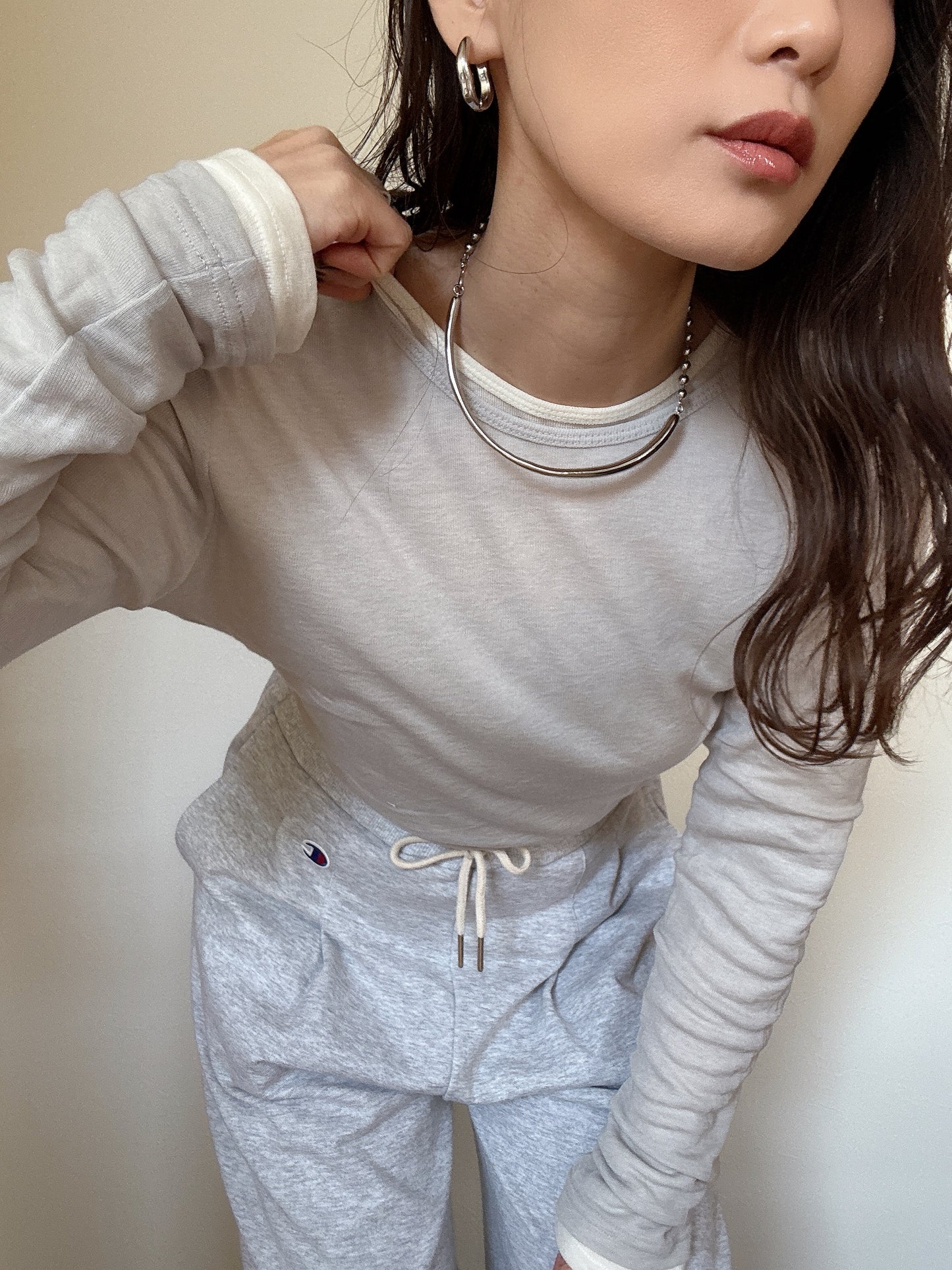 テンセルウールカットソー