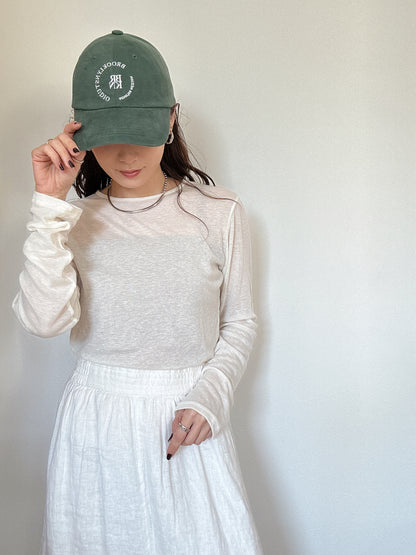 テンセルウールカットソー