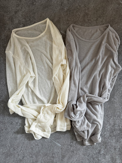 テンセルウールカットソー