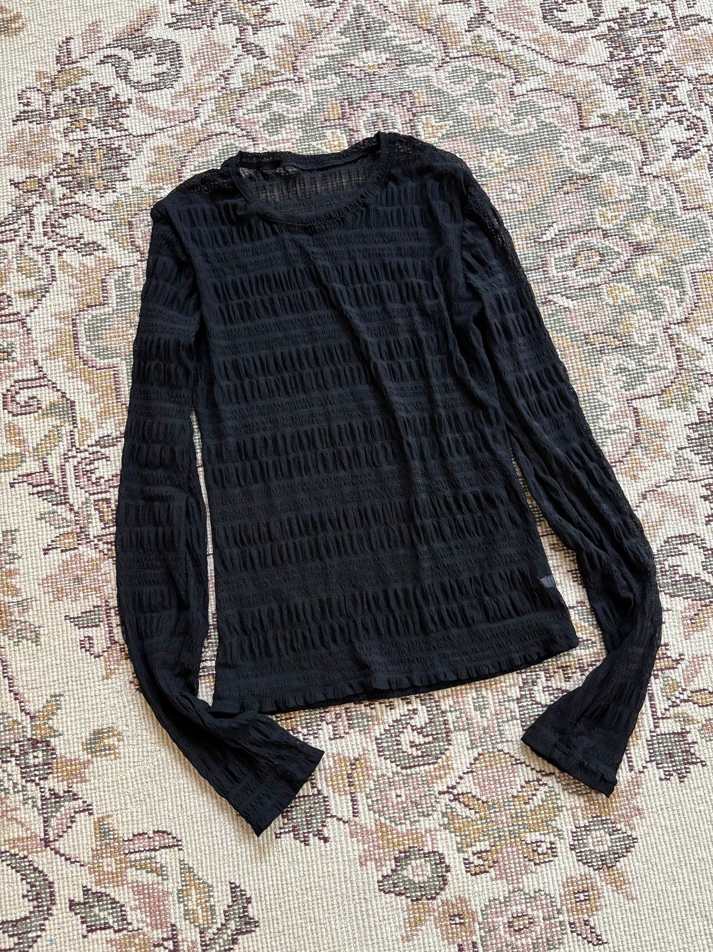 シャーリングシアーカットソー