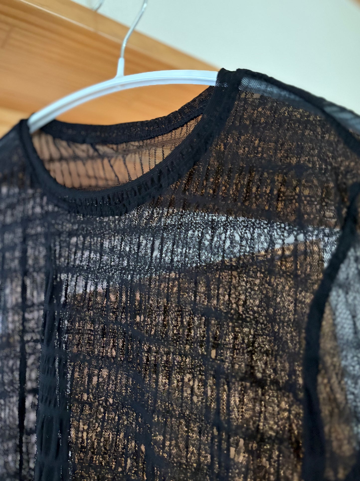 シャーリングシアーカットソー