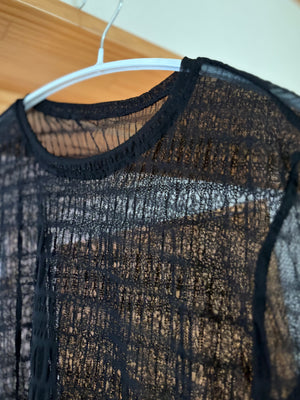 シャーリングシアーカットソー