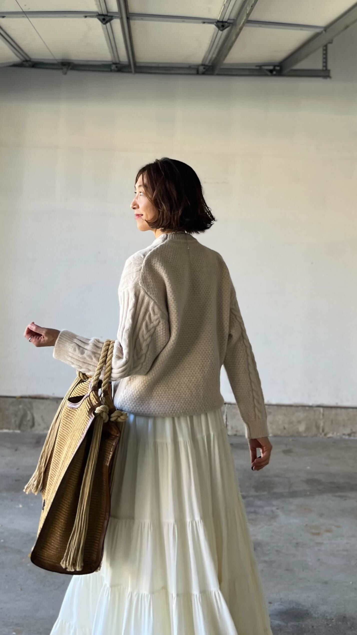 3colorアランニット