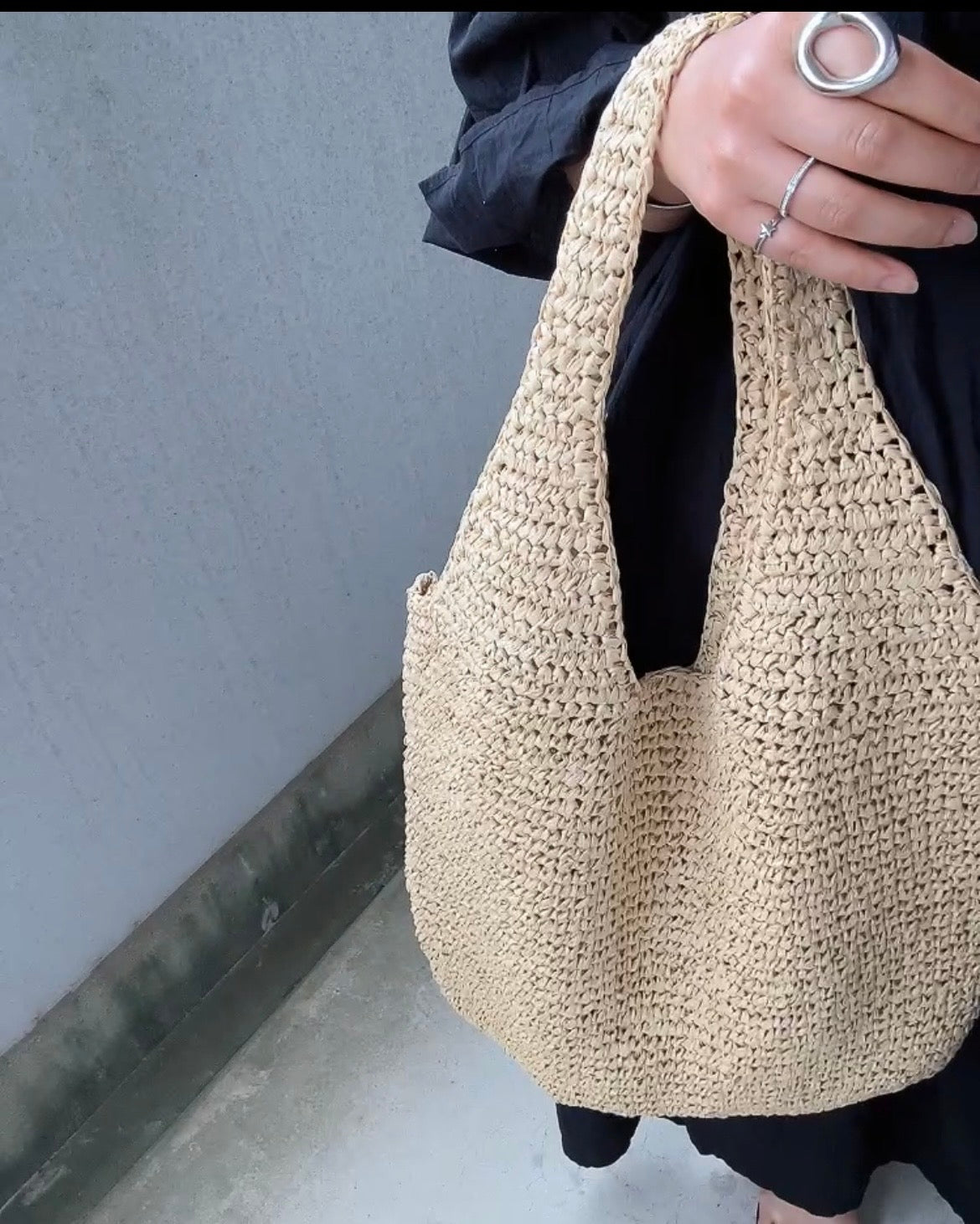 ビッグメッシュショルダーバッグ