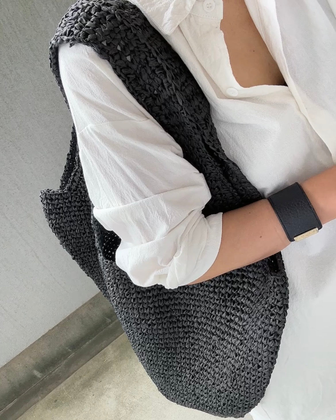 ビッグメッシュショルダーバッグ