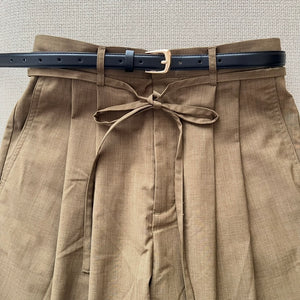 麻ライクタックパンツ