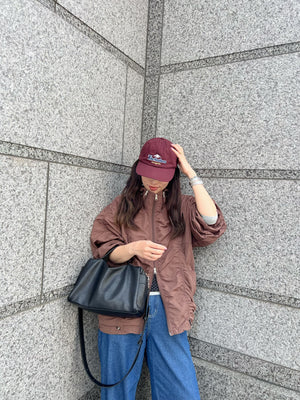 vintageライクロゴキャップ